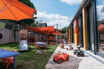 Garten Johanniter-Kinderkrippe "Wirbelwind"