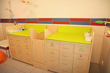 Wickeltisch Johanniter-Kinderkrippe "Naabtalzwerge"