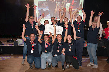 Platz 1 für die A-Mannschaft Schleswig-Holstein S/O S-Team 2