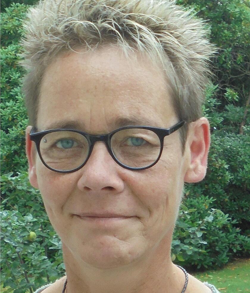 Frau Gärtner, Mitarbeiterin in der Verwaltung an der Klinik am Korso