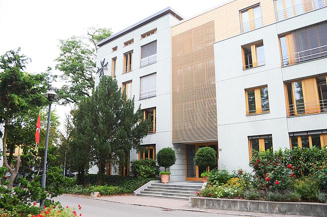 Außenansicht der Johanniter Zentrale in Berlin