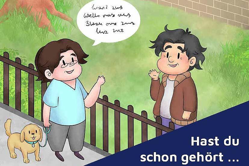 Postkarte für den Infoabend zum Hospizbegleiter