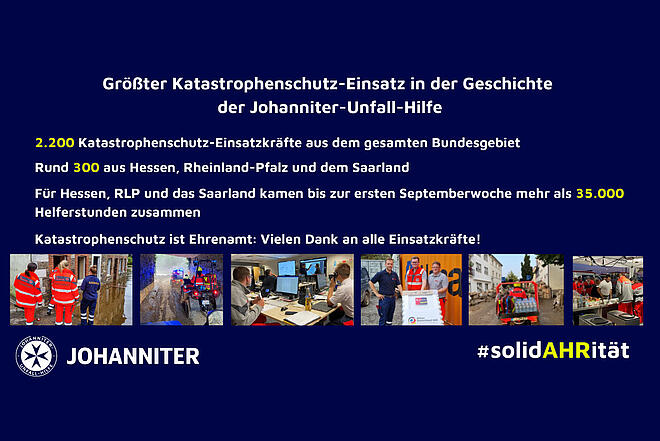 Katastrophenschutz-Einsatz im Ahrtal