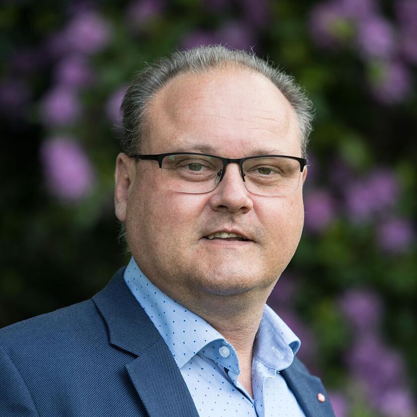 Bernward Ellrott, Verwaltungsleiter der Klinik am Korso