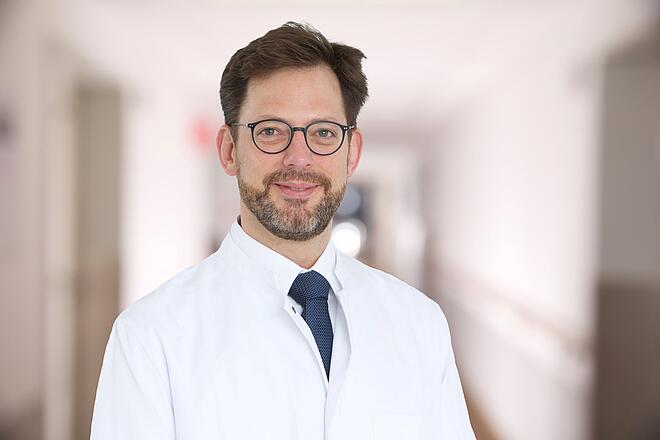 Dr. med. Rüdiger Junker, Oberarzt der HNO-Abteilung / Kopf- und Halschirurgie