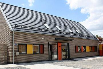 Außenansicht Johanniter-Kinderkrippe "Wirbelwind"