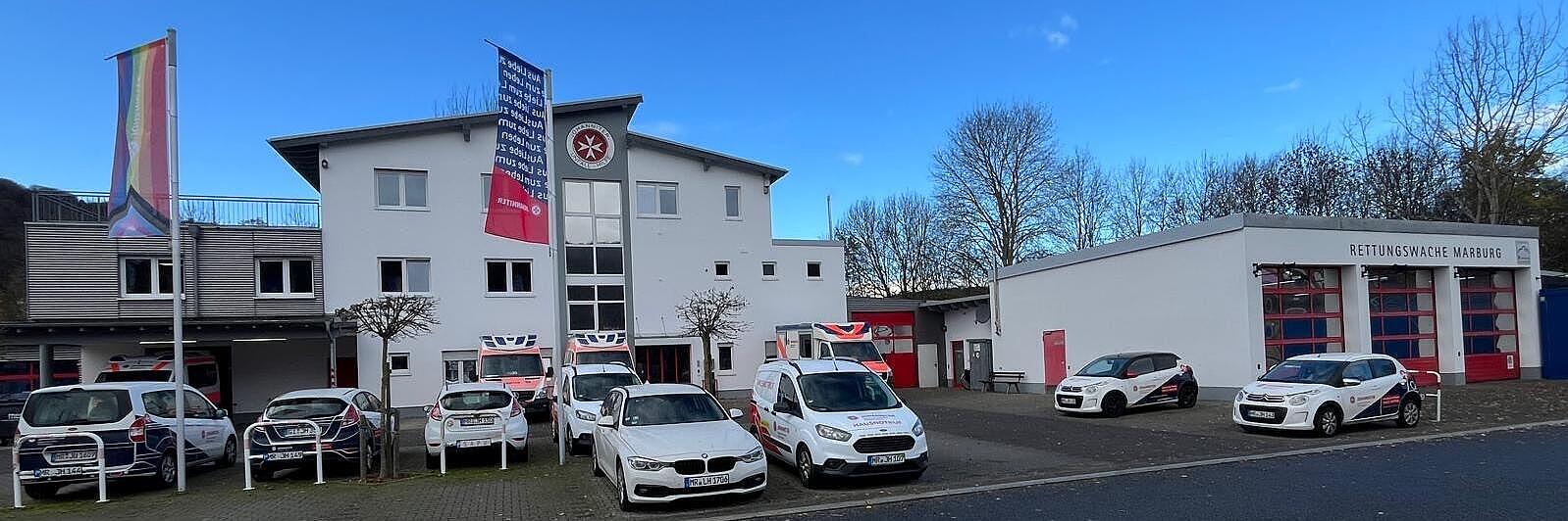 Außenansicht Gebäude Dienststelle Marburg
