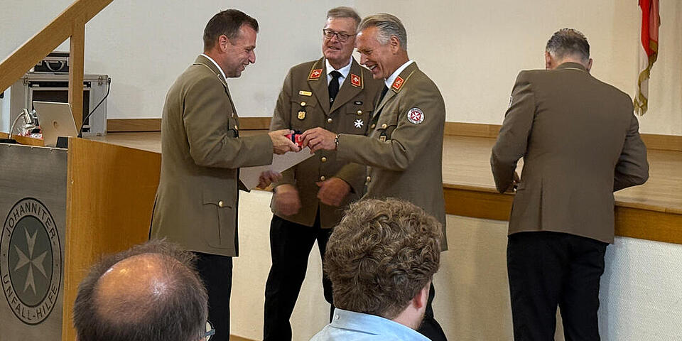 Christian Görg bei der Landesvertreterversammlung HRS 2025.