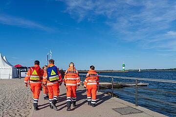 Sanitätsdienst bei der Travemünder Woche