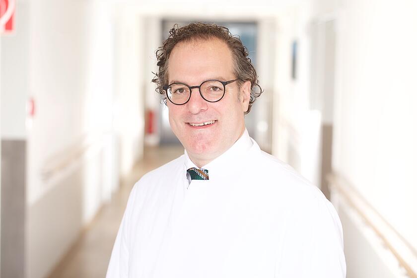 Dr. med. Stephan Herberhold, Chefarzt der HNO-Abteilung / Kopf- und Halschirurgie