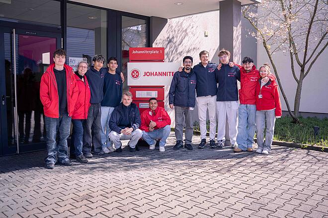 Teambilder der Johanniter-Werber