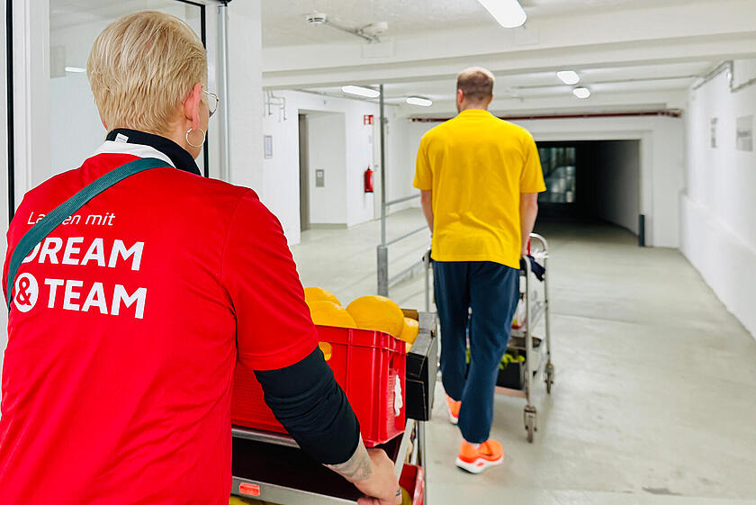 Auf geht es zur Hausrunde